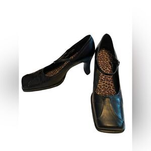 GUC Black Hush Puppies Mary Janes